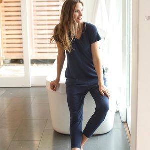 Smash and Tess Sunday romper in blue xl new